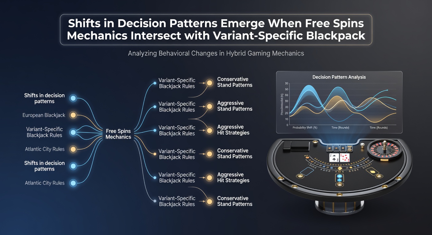 Detailansicht einer mobilen Blackjack-App mit Free-Spins-Integration und Variantenoptionen