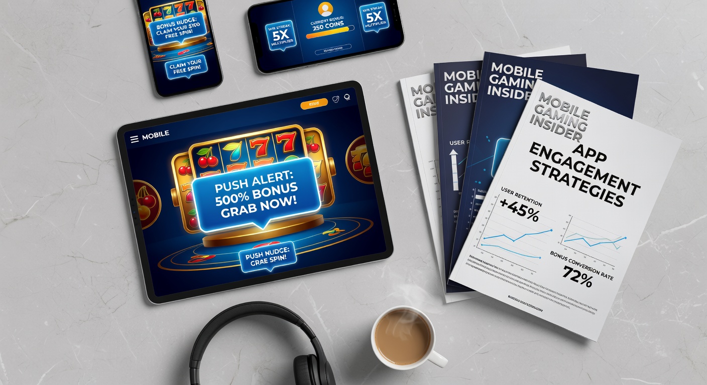 Daten-Dashboard mit Grafiken zu Push-Notification-Engagement in Casino-Apps, Bonus-Klicks im Fokus