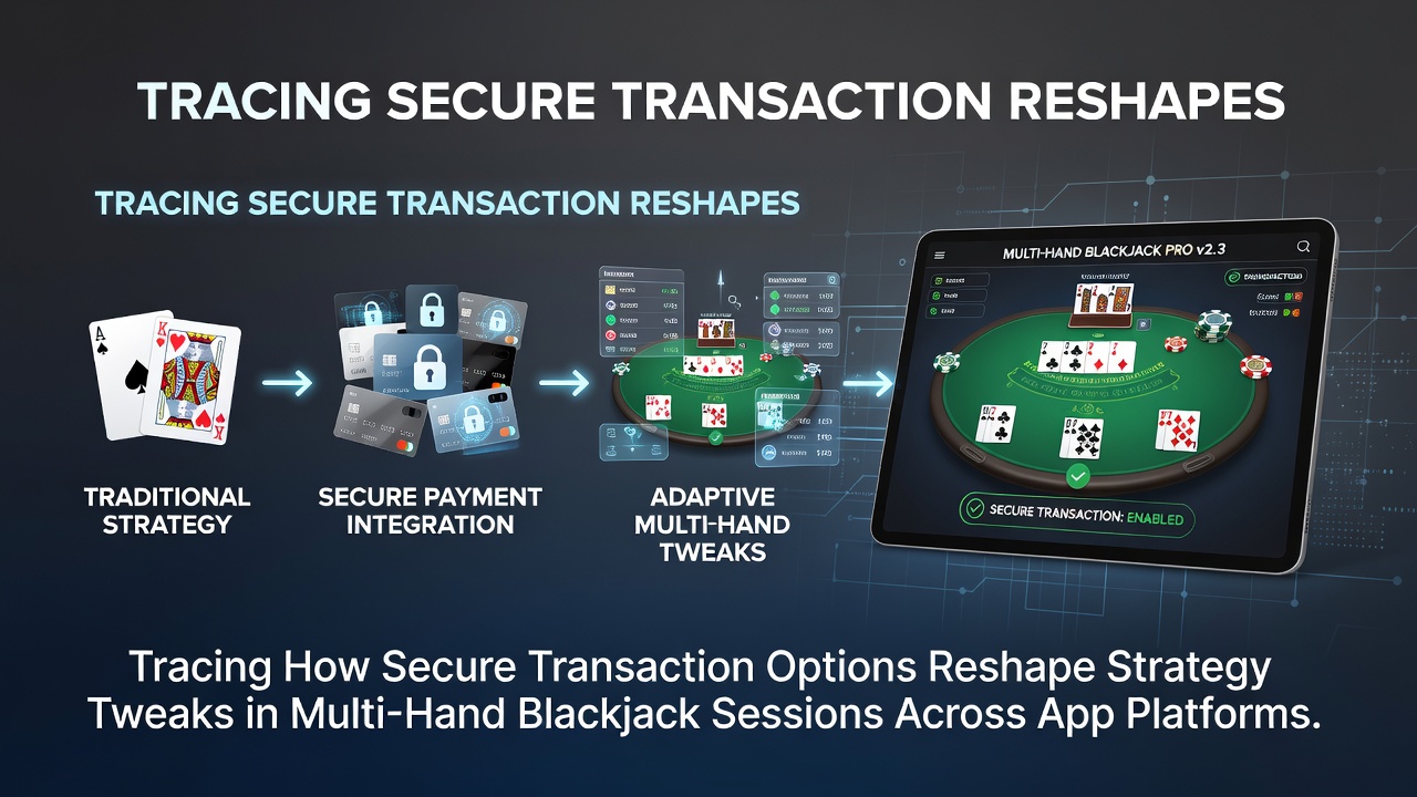 Sichere Transaktionsoptionen in Blackjack-Apps
